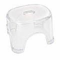 Transparenter Acryl-Badehocker für Dusche, Wasserdicht und Rutschfest