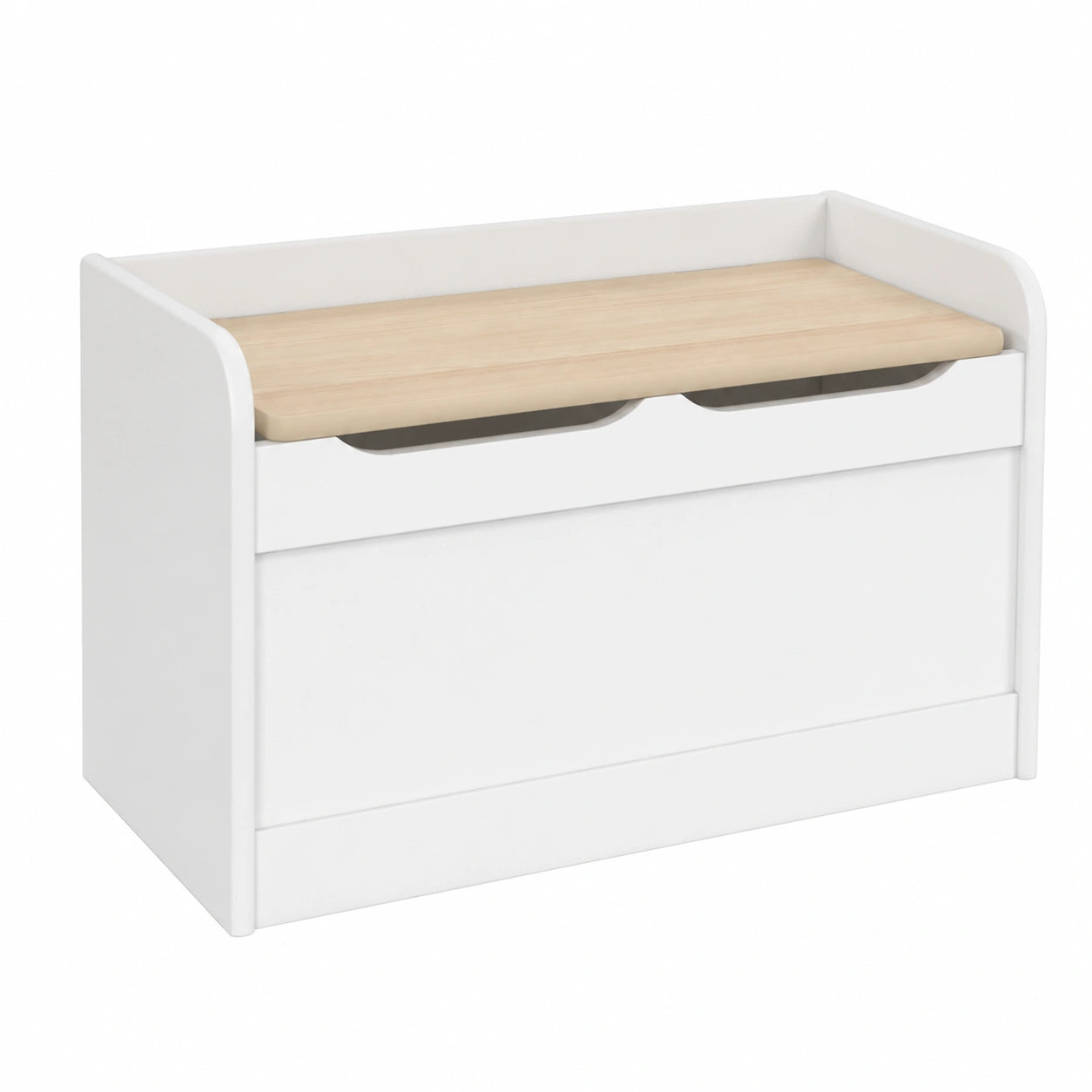 IDMarket - Kindersitzbank Logan 60 cm aus weißem Holz und Buche